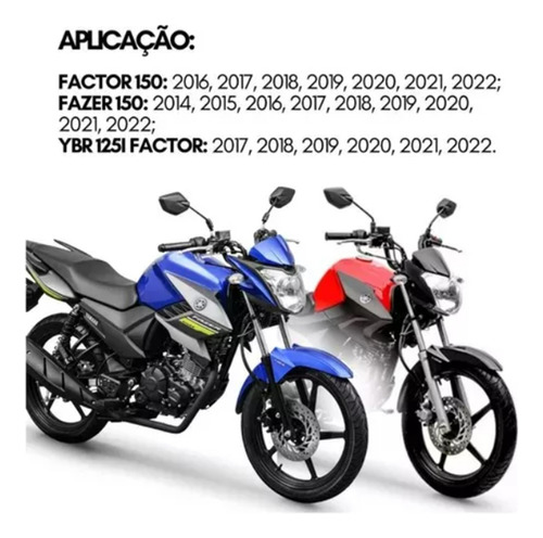 Kit Relação Riffel Fazer 150 Factor 125 150 2014 A 2022 Ybr