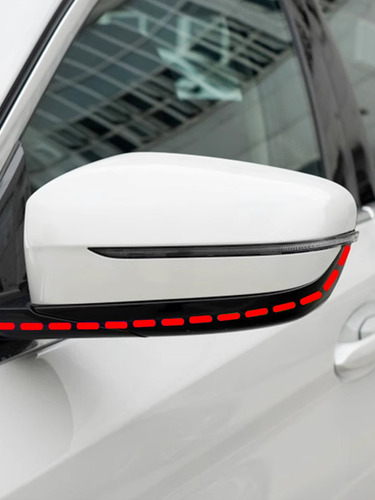 10 Pegatinas Reflectantes Para Coche, Líneas De Bricolaje, D