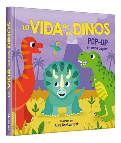 Corazon De Carton: La Vida De Los Dinosaurios, De Vários Autores. Editorial Latinbooks, Tapa Dura En Español