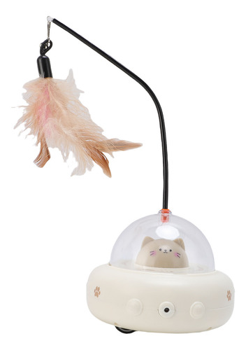 Varita Interactiva Automática Con Forma De Plumas Para Gatos