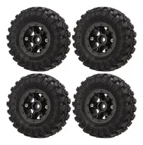 Comprar Neumáticos Negros Para Coche Rc, 4 Unidades, Neumáticos De C