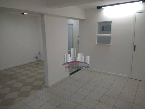 Imagem 10 de 15 de Conjunto Para Alugar, 44 M² Por R$ 1.600,00/mês - Centro - Santos/sp - Cj0060