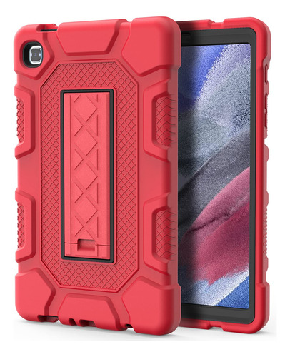 Funda Para Samsung Galaxy Tab A7 Lite Con Atril Color Rojo Rojo