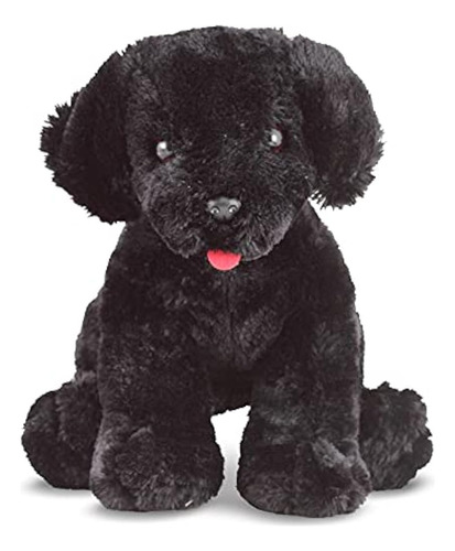 Melissa & Doug Benson Black Lab - Peluche Perro Cachorro