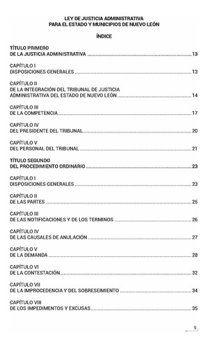 Legislación Esencial Administrativa De Nuevo Léon 2025. Ley De Justicia Administrativa. Ley De Respondabilidades Administrativas Apartado De Declaraciones De Invalidez A La Norma
