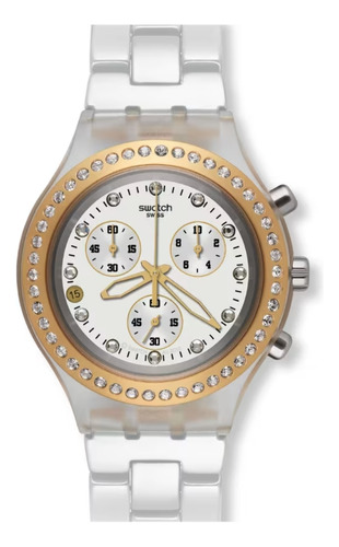 Reloj Swatch Svck4068ag Full Blooded Marvelous Yellow