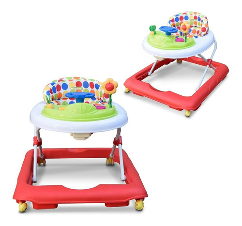 Andador Mega Baby Bebe Musical Con Actividades T. Oficial