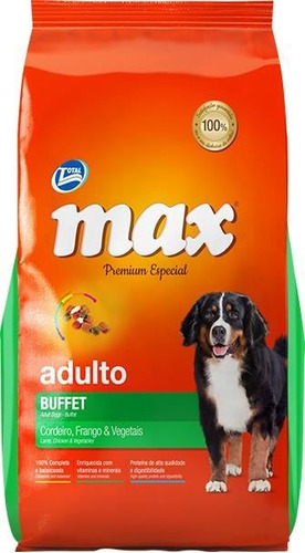 Ración Para Perro - Max Adulto Buffet 2kg