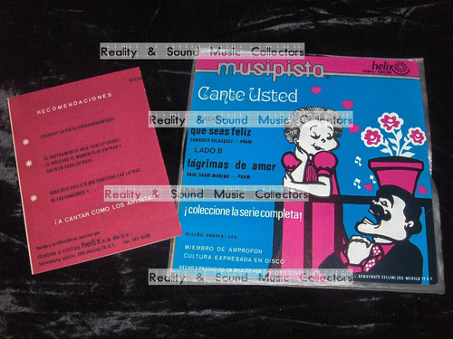 Musipista Que Seas Feliz 7 Pulgadas Consuelo Velazquez (Usado)