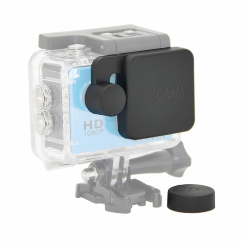 Imagen 1 de 5 de Kit Protectores De Lente Cámara Y Lente Carcasa Sjcam Sj4000