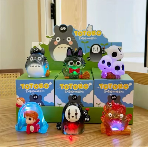 Lamparas De Studio Ghibli Rojo Calcifer - Castillo Vagabundo
