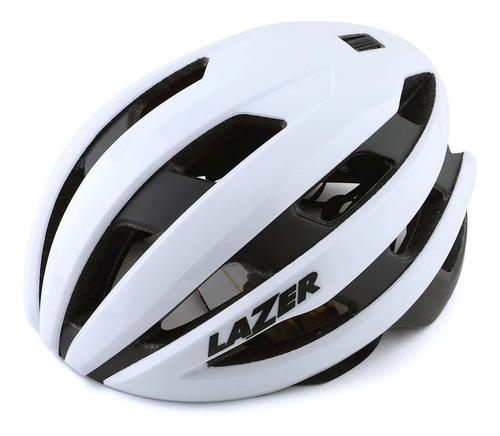 Capacete Lazer Sphere Road In Mold Ciclismo De Estrada Mtb Cor Branco Tamanho G