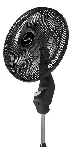 Ventilador Mallory Coluna Éolo 40cm Cor Da Estrutura Preto Cor Das Pás grafite Diâmetro 40 Cm Material Das Pás Plástico Quantidade De Pás 6