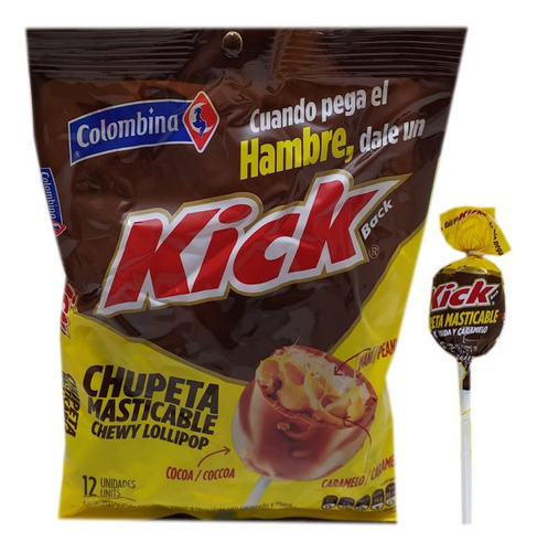 Chupeta Kick Masticable *12 Und - Unidad a $722