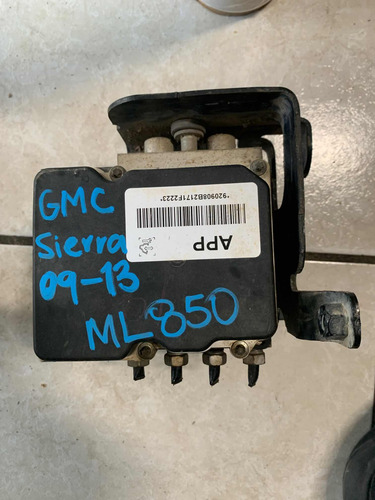 Módulo Abs Gmc Sierra 09-1322910908 Ml850 (Usado)