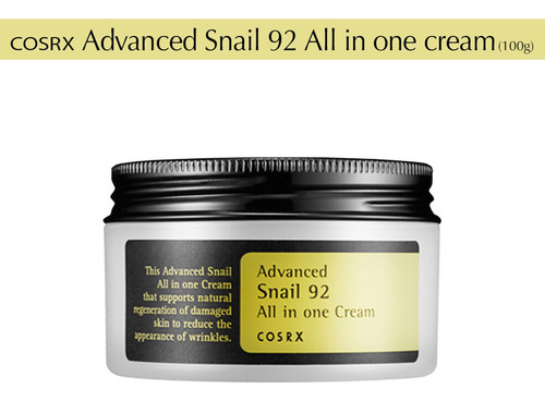K Beauty Cosrx Advanced Snail 92 All In One Cream 100g 3.52o