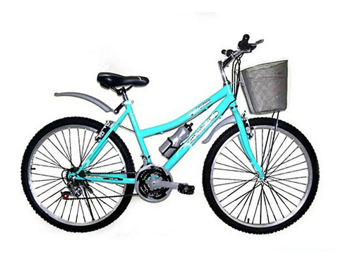 Bicicleta Dama Canasta Aro 26/24 18 V Liviana Piezas Taiwan 