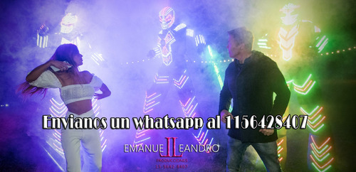 Imagen 3 de 10 de Show Robot Led - Show Luminoso - Show Baile Led