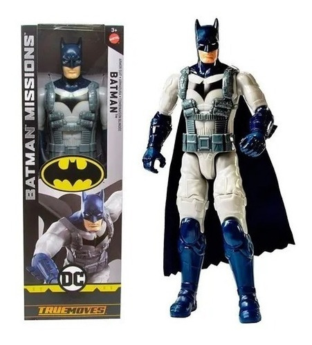 Figura Linea Batman Missions Con Armadura Dc  Mattel