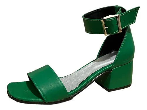 Zapatos verdes fiesta sales