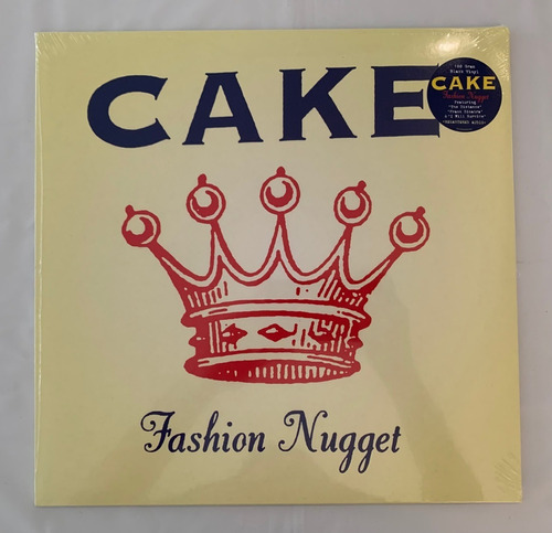 Lp Cake Fashion Nugget - 180 Gram Black Vinyl Novo Lacrado!!