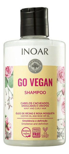 Inoar Go Vegan Cachos Shampoo 300ml