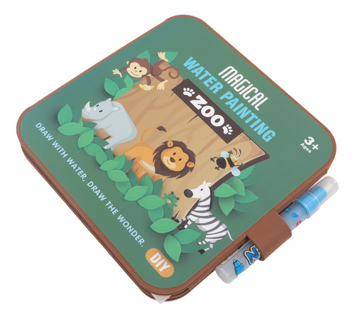 Libro De Garabatos Educativo Borrable, Plegable Temprano