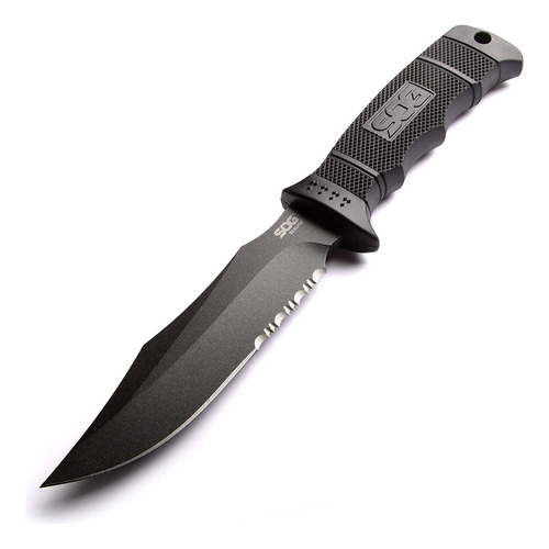 Cuchillo Táctico De Hoja Fija Con Vaina Para Caza Y Superviv