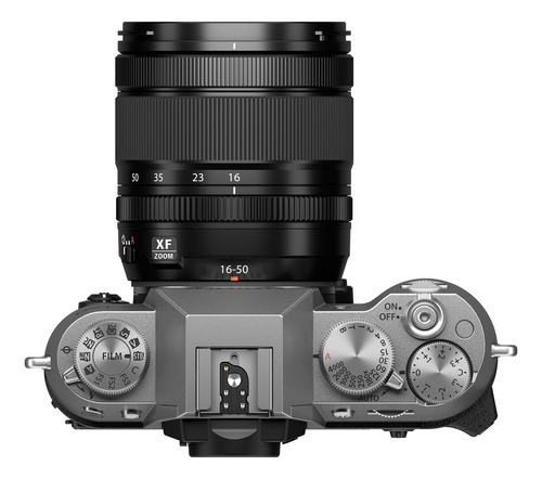 Fujifilm X-t50 Cámara Digital Sin Espejo Xf16-50mmf2.8-4.8 R Lm Wr Kit De Lentes - Plata