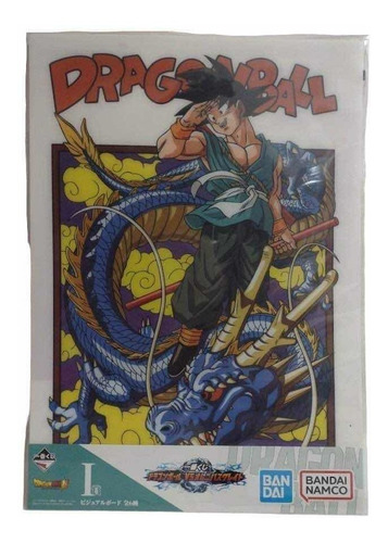 Poster Goku Con Dragon Azul Dragon Ball Ichiban Kuji I