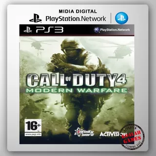 Call of Duty 4: Modern Warfare Modern Warfare Standard Edition Activision PS3 Digital