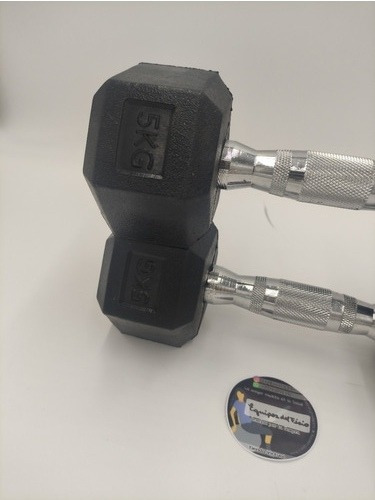 Imagen 3 de 4 de Mancuernas Hexagonales 5kg