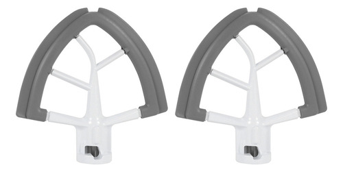 Paquete De 2 Batidores De Borde Flexible Para Kitchenaid Con