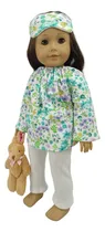 Comprar Set Pijama Muñecas American Girl Our Generation Con Peluche