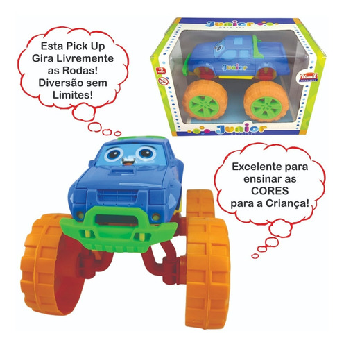 Imagem 4 de 10 de Coleção Brinquedos Carrinhos Pickup Trilha Aventura Infantil