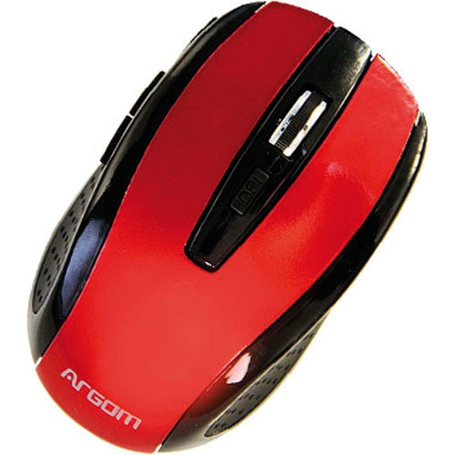 Argom Ms-0032r Mouse Inalambrico Rojo (gadroves)