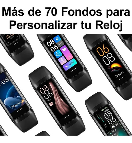 Imagen 7 de 8 de Smartwacth Smartband KeiPhone Keifit 3 Morado Sumergible