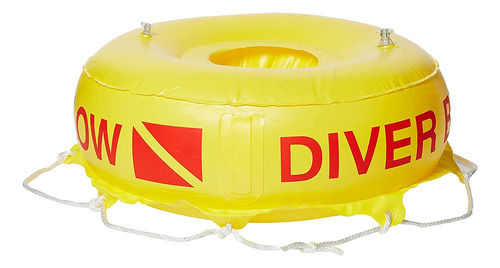 Scuba Diving Deluxe Diver Debajo De Flotador Inflable Y...