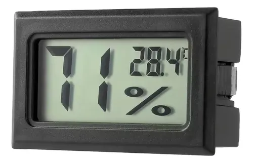 Higrómetro Y Termómetro Digital Fy-11 Con Pantalla Lcd