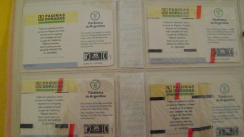 Tarjeta De Telefonica De Argentina Paginas Doradas Nva Gp1 (Usado)