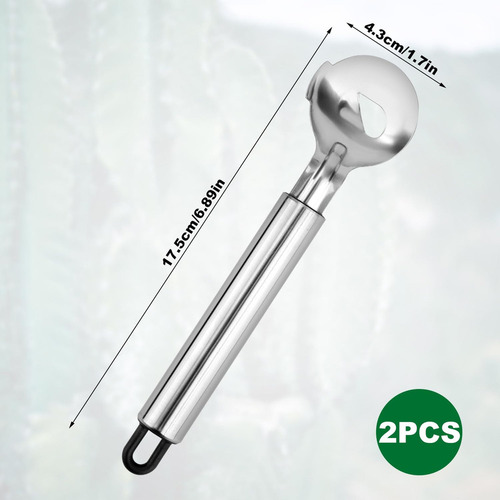 * 2 Cucharas Pelador De Cactus, Pelador De Nopales De Acero