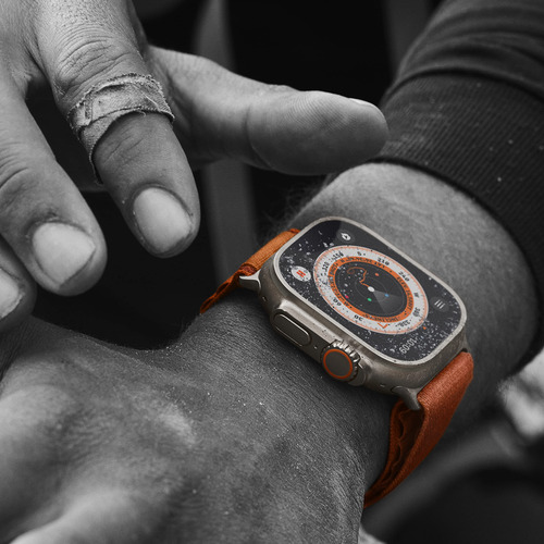 Funda Titanio Apple Watch Ultra Gps Cellular Talla Única Ren Color De La Caja Diseño De La Malla Color De La Malla Color Del Bisel