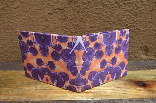 Billetera Ecológica De Papel Tyvek!!! Modelo Hongos!!!