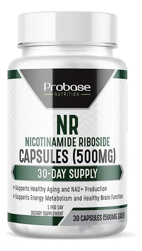 Probase Nutrition Nr 500mg 30 Caps Vitalidad Salud Muscular