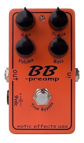Pedal Xotic Bb Preamp Made In Usa Nuevo - Hasta 12 Cuotas