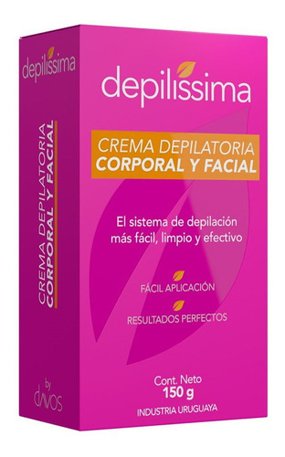 Crema Corporal Y Facial  Depilissima 150 Ml.