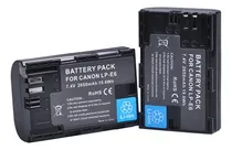Comprar Bateria Lpe6 Canon Eos 5d 5d2 7d 7d2 6d 60d 70d 80d Backup