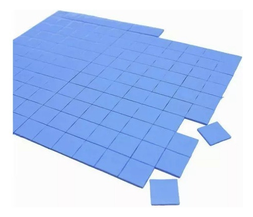 Almohadilla De Pasta Térmica De 10 Cm X 10 Cm 0.7mm 100 Pz