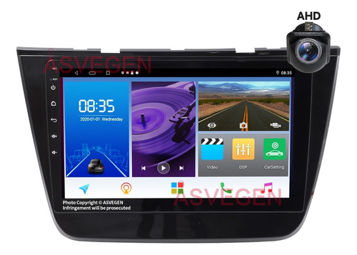 Estéreo Android Para Mg Zs 2014-2021 Hd Gps Wifi Carplay