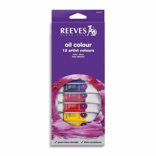 Oleos Reeves Set X 12 Tubos De 10 Ml